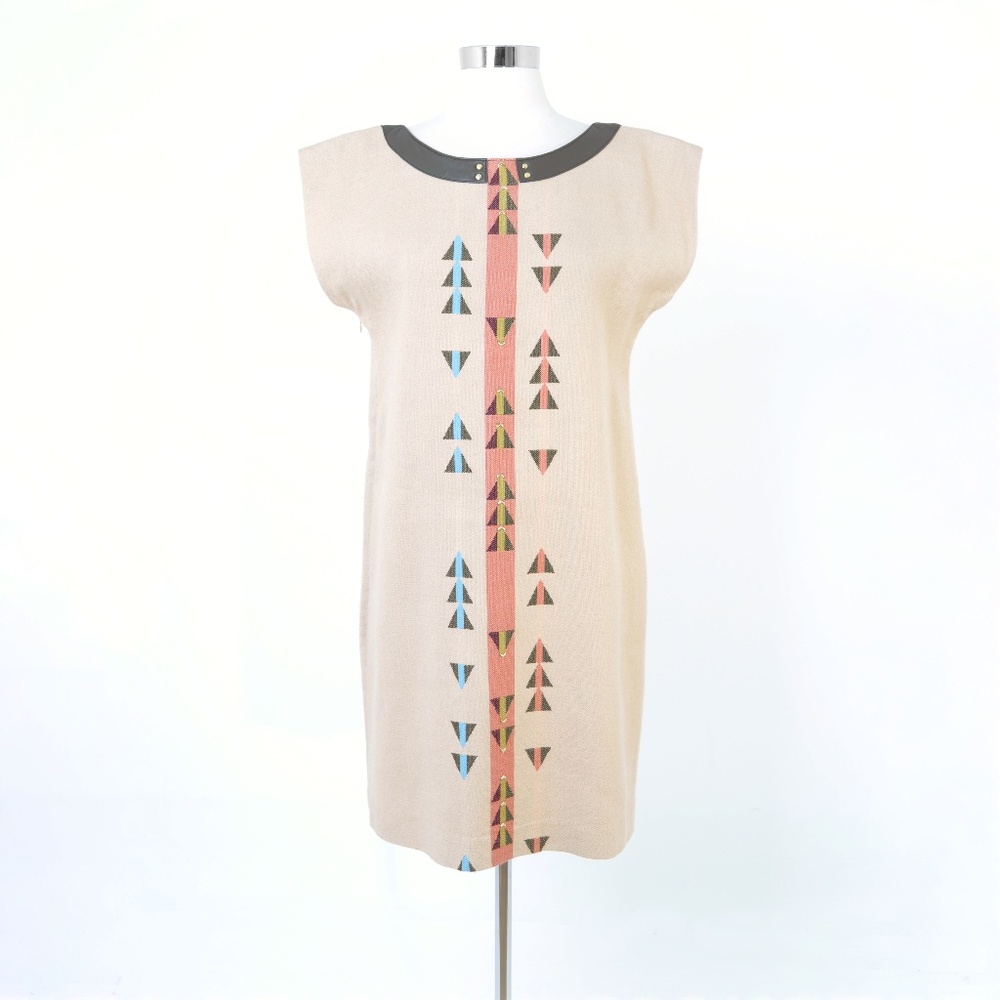 Lauren Moffatt Wool Shift Dress